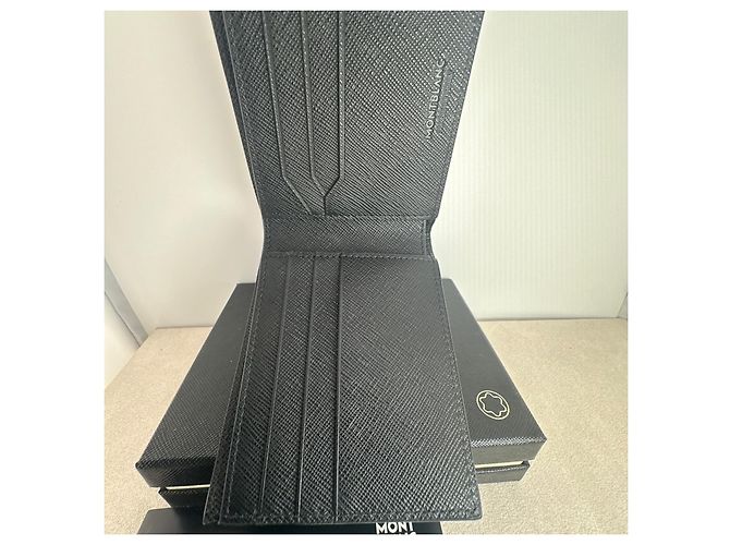 Montblanc Bi-fold Wallet in Black Saffiano Leather New with certificate - view 14