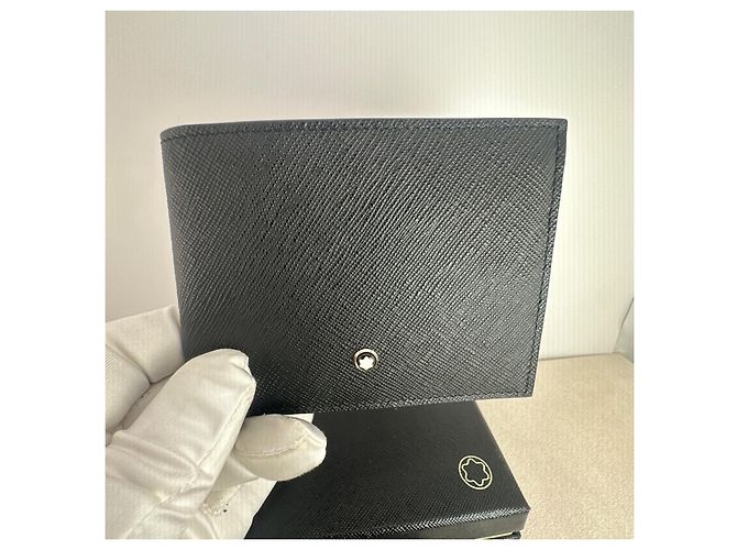 Montblanc Bi-fold Wallet in Black Saffiano Leather New with certificate - view 15
