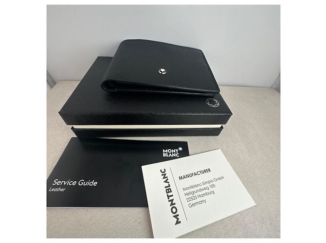 Montblanc Bi-fold Wallet in Black Saffiano Leather New with certificate - view 3