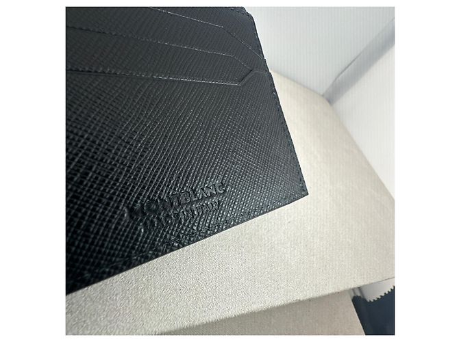 Montblanc Bi-fold Wallet in Black Saffiano Leather New with certificate - view 9