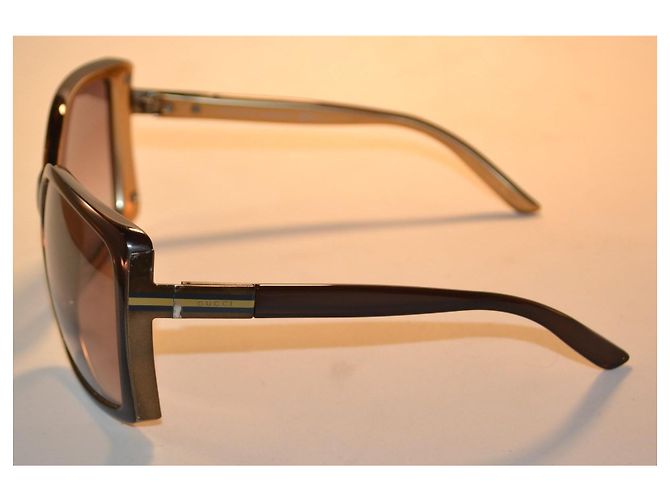 Gafas de sol Gucci GG3128/S Marrones Castaño - vista 3