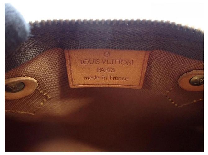 Louis Vuitton Mini Borsa Speedy Mini HL Monogram Canvas Marrone - vista 2