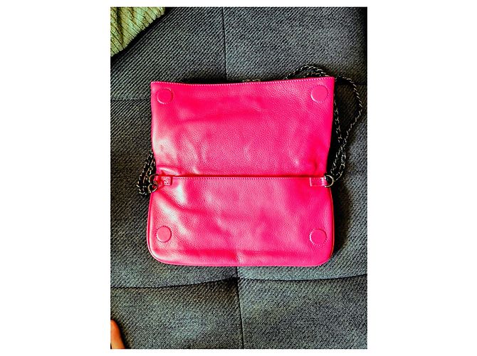 Zadig & Voltaire Sac Rock en cuir rose - vue 6
