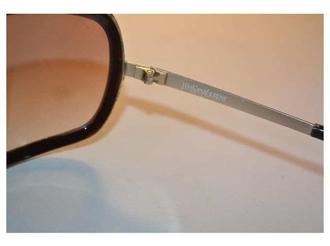 Gafas de sol oversized Yves Saint Laurent YSL 2200/S Castaño - vista 8