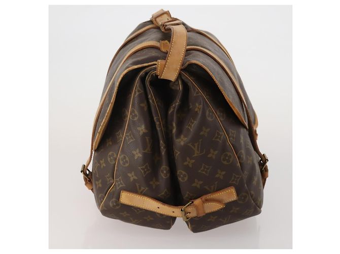 LOUIS VUITTON Monogram Saumur 43 Shoulder Bag M42252 LV Auth 202937 Monogramma - vista 4