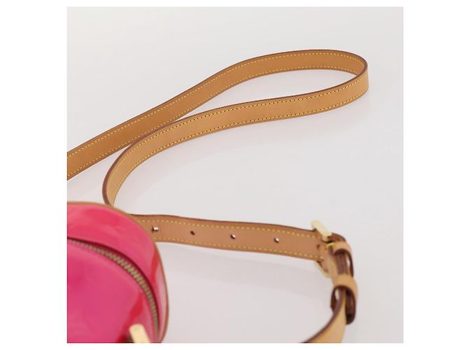 LOUIS VUITTON Monogram Vernis Sullivan Vertical Fuchsia Pink M91259 Auth 203839V Rosa Fucsia - vista 15