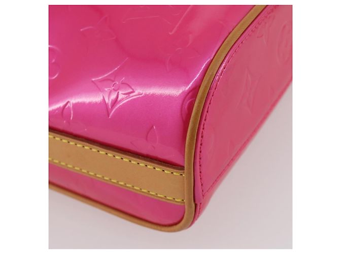 LOUIS VUITTON Monogram Vernis Sullivan Vertical Fuchsia Pink M91259 Auth 203839V Rosa Fucsia - vista 17