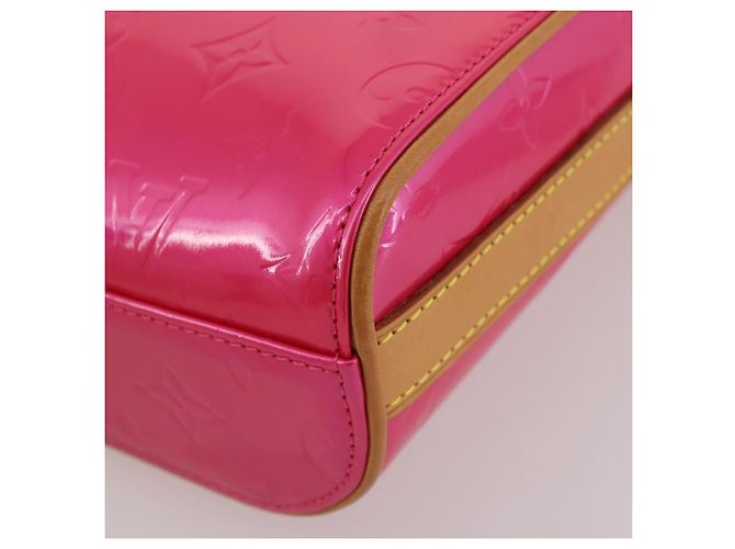 LOUIS VUITTON Monogram Vernis Sullivan Vertical Fuchsia Pink M91259 Auth 203839V Rosa Fucsia - vista 20