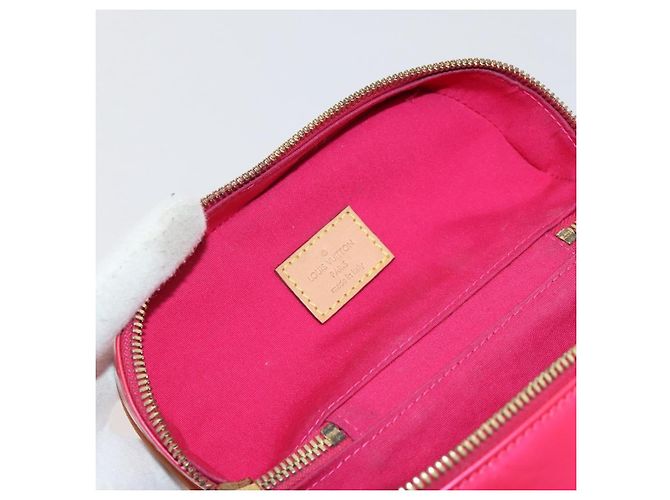 LOUIS VUITTON Monogram Vernis Sullivan Vertical Fuchsia Pink M91259 Auth 203839V Rosa Fucsia - vista 23