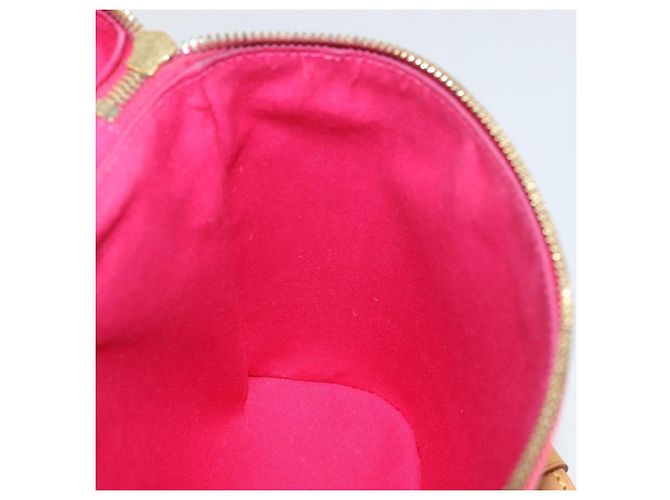 LOUIS VUITTON Monogram Vernis Sullivan Vertical Fuchsia Pink M91259 Auth 203839V Rosa Fucsia - vista 24