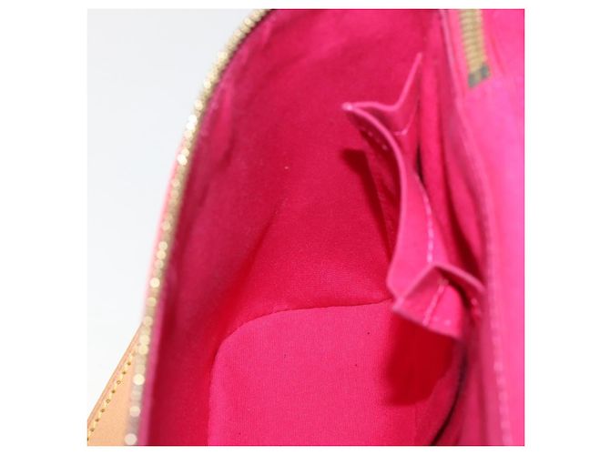 LOUIS VUITTON Monogram Vernis Sullivan Vertical Fuchsia Pink M91259 Auth 203839V Rosa Fucsia - vista 25