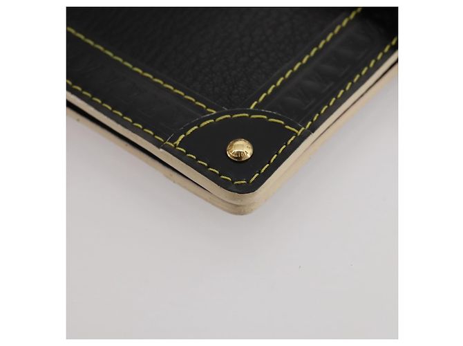 LOUIS VUITTON Suhari Agenda PM Partner Planner Pelle Nera R21031 Auth 205860A Nero - vista 14
