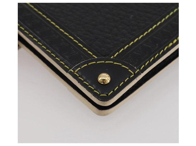 LOUIS VUITTON Suhari Agenda PM Partner Planner Pelle Nera R21031 Auth 205860A Nero - vista 15
