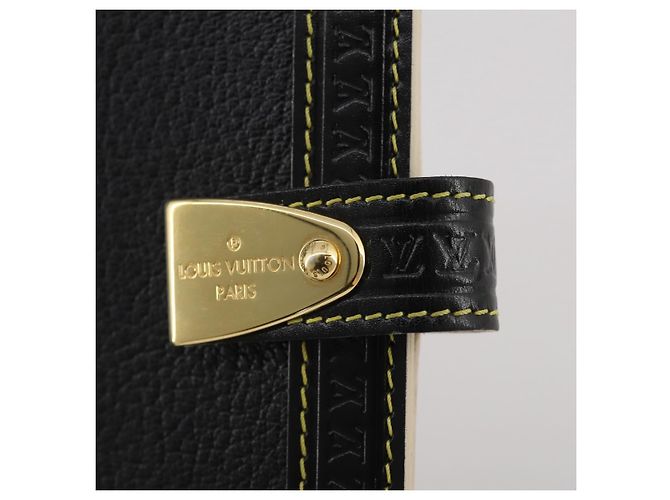 LOUIS VUITTON Suhari Agenda PM Partner Planner Pelle Nera R21031 Auth 205860A Nero - vista 17