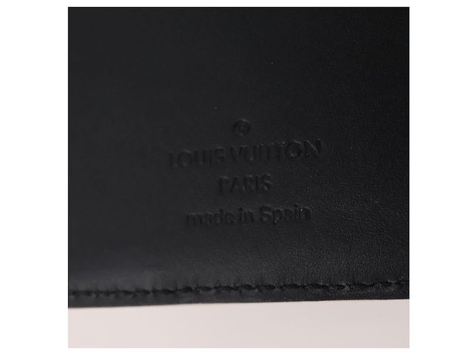 LOUIS VUITTON Suhari Agenda PM Partner Planner Pelle Nera R21031 Auth 205860A Nero - vista 18
