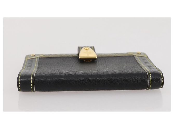 LOUIS VUITTON Suhari Agenda PM Partner Planner Pelle Nera R21031 Auth 205860A Nero - vista 4