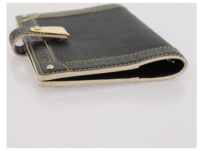 LOUIS VUITTON Suhari Agenda PM Partner Planner Pelle Nera R21031 Auth 205860A Nero - vista 5
