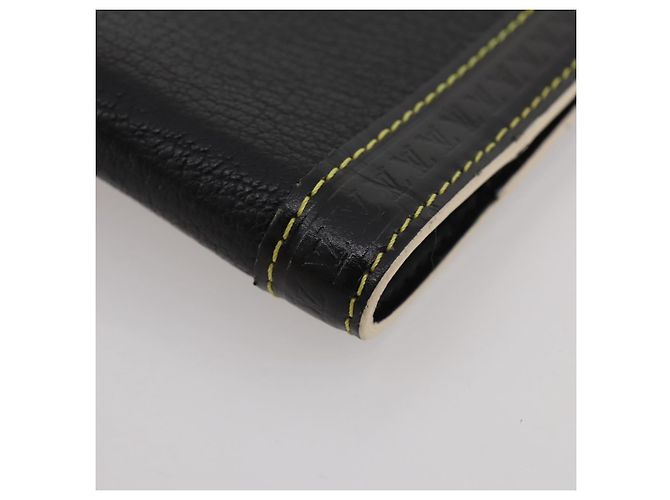 LOUIS VUITTON Suhari Agenda PM Partner Planner Pelle Nera R21031 Auth 205860A Nero - vista 7