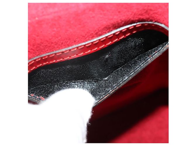 Borsa a mano LOUIS VUITTON Epi Cannes Rossa M48037 LV Auth 205082V Rosso - vista 11