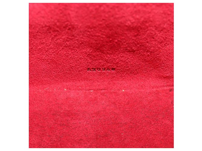 Borsa a mano LOUIS VUITTON Epi Cannes Rossa M48037 LV Auth 205082V Rosso - vista 12
