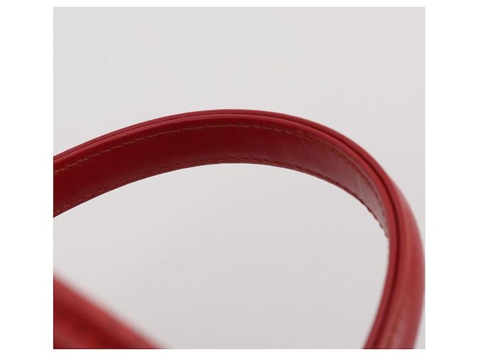 Borsa a mano LOUIS VUITTON Epi Cannes Rossa M48037 LV Auth 205082V Rosso - vista 14