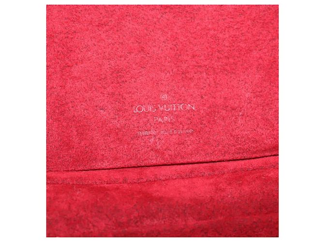 Borsa a mano LOUIS VUITTON Epi Cannes Rossa M48037 LV Auth 205082V Rosso - vista 22