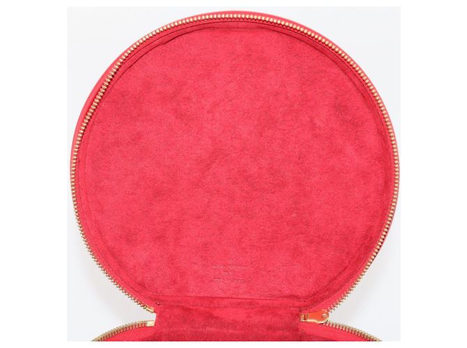 Borsa a mano LOUIS VUITTON Epi Cannes Rossa M48037 LV Auth 205082V Rosso - vista 23