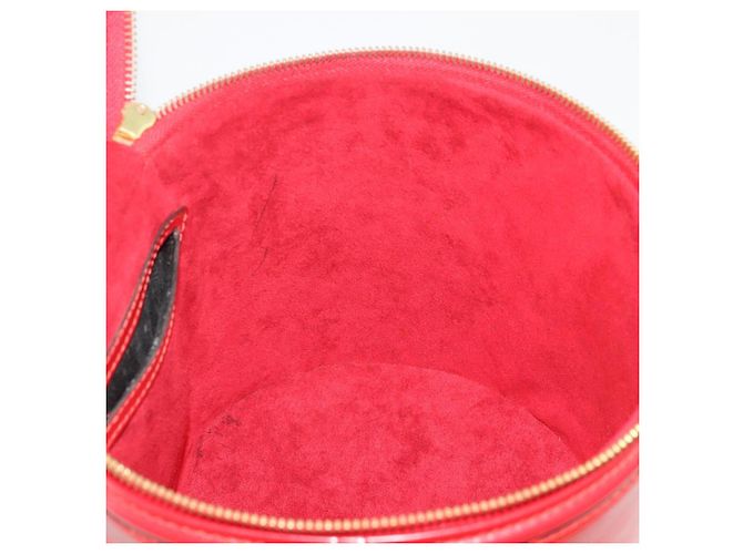 Borsa a mano LOUIS VUITTON Epi Cannes Rossa M48037 LV Auth 205082V Rosso - vista 24