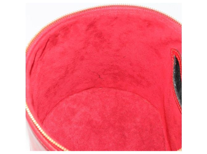 Borsa a mano LOUIS VUITTON Epi Cannes Rossa M48037 LV Auth 205082V Rosso - vista 25