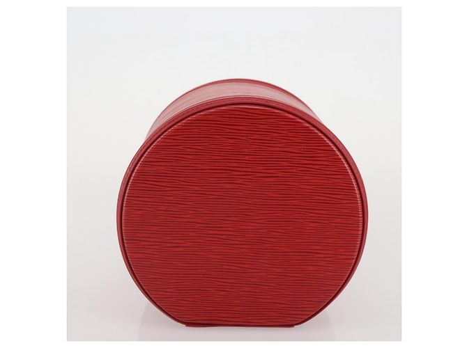 Borsa a mano LOUIS VUITTON Epi Cannes Rossa M48037 LV Auth 205082V Rosso - vista 6