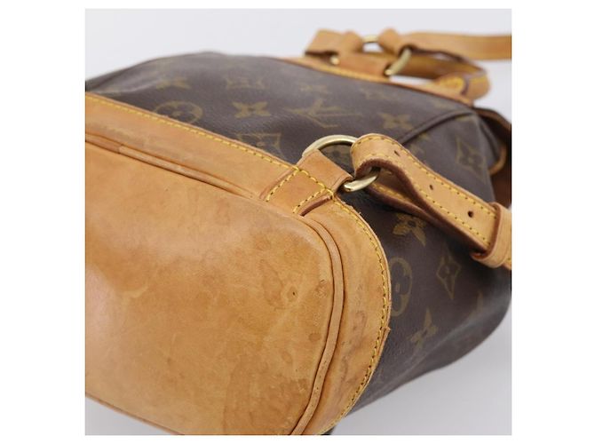 Mochila LOUIS VUITTON Monogram Montsouris PM M51137 LV Auth ka6277 Monograma - vista 18