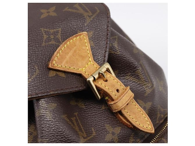 Mochila LOUIS VUITTON Monogram Montsouris PM M51137 LV Auth ka6277 Monograma - vista 21