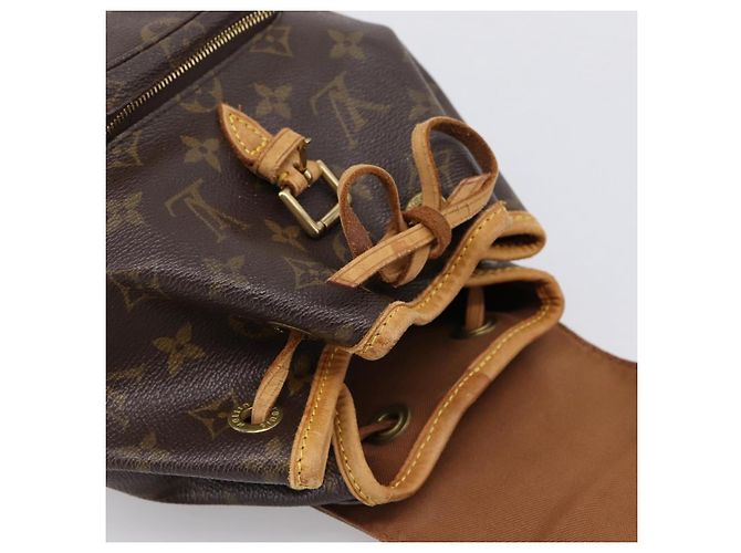 Mochila LOUIS VUITTON Monogram Montsouris PM M51137 LV Auth ka6277 Monograma - vista 22