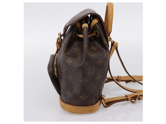 Mochila LOUIS VUITTON Monogram Montsouris PM M51137 LV Auth ka6277 Monograma - vista 4