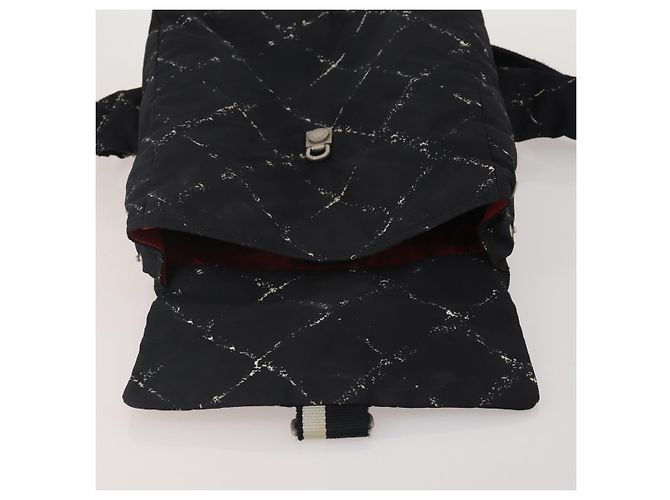 Zaino CHANEL New Travel Line Nylon Nero CC Auth BA15739 - vista 21
