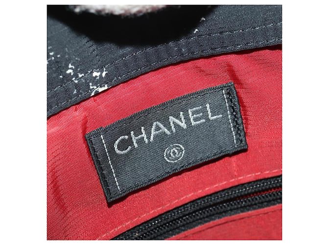 Zaino CHANEL New Travel Line Nylon Nero CC Auth BA15739 - vista 24