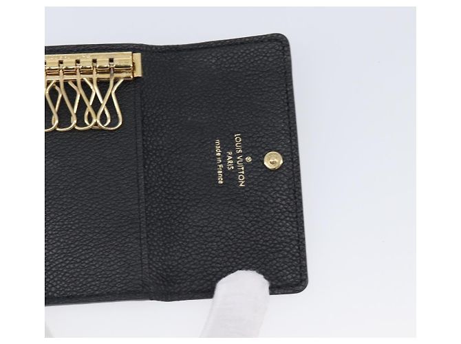 LOUIS VUITTON Empreinte Multicles 6 Key Case Black M64421 LV Auth 203628 - view 20