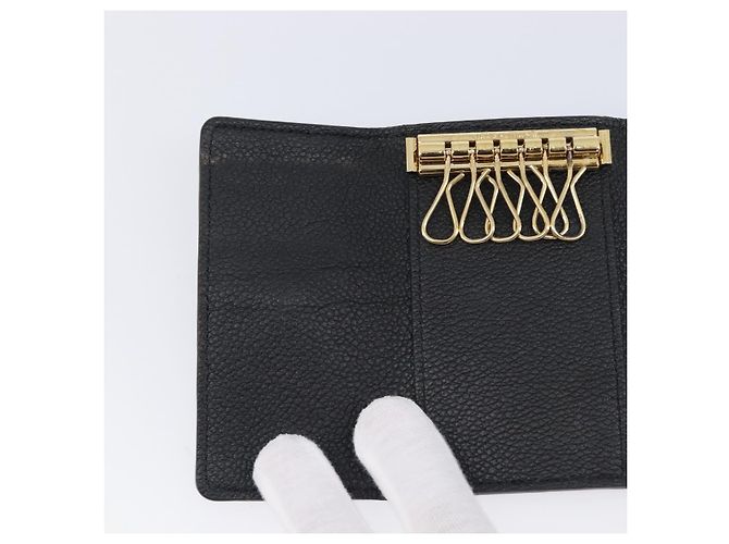 LOUIS VUITTON Empreinte Multicles 6 Key Case Black M64421 LV Auth 203628 - view 21