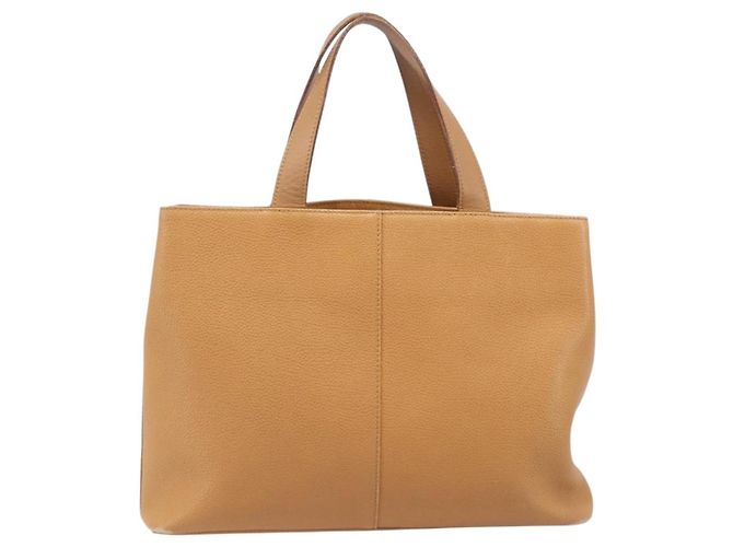 Borsa a mano BURBERRY in pelle beige e oro Auth 201376 D'oro - vista 2