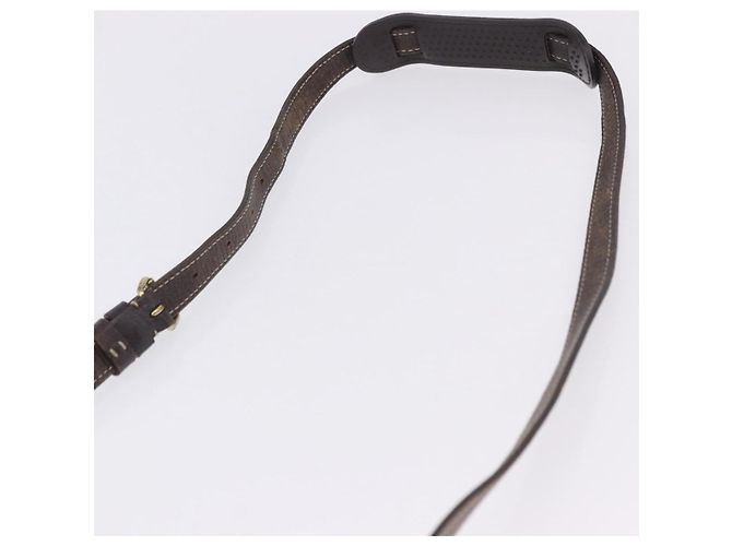 Borsa LOUIS VUITTON Monogram Mini Lin Saumur 30 Brown Fuzan M95227 LV Auth BA15702 Marrone - vista 15