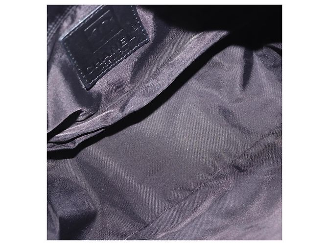 Borsa a tracolla CHANEL Sports Line Matelasse Canvas Black Silver CC Auth 204730V Nero Argento - vista 11
