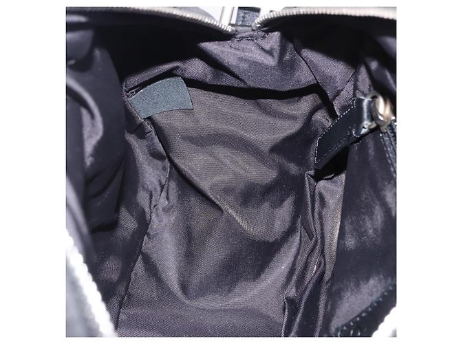 Borsa a tracolla CHANEL Sports Line Matelasse Canvas Black Silver CC Auth 204730V Nero Argento - vista 25