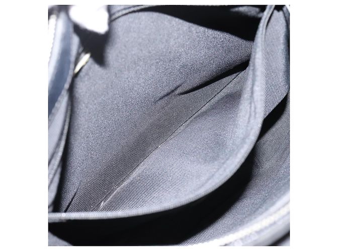 CHANEL Tote Bag Kaviarleder Schwarz Silber CC Auth 201476 - Ansicht 23