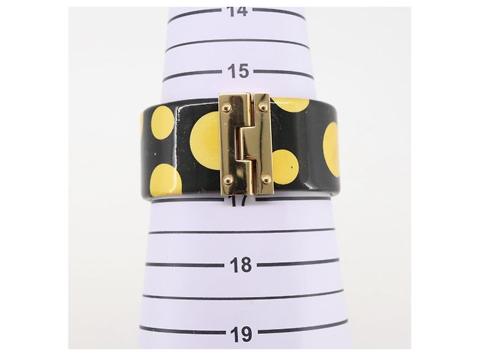 Bracciale LOUIS VUITTON Vernis Infinity Dot Yayoi Kusama Black LV Auth 204141V Nero - vista 15