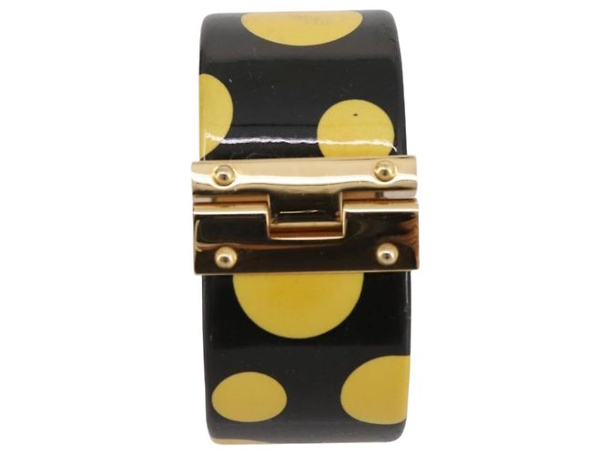 Bracciale LOUIS VUITTON Vernis Infinity Dot Yayoi Kusama Black LV Auth 204141V Nero - vista 2