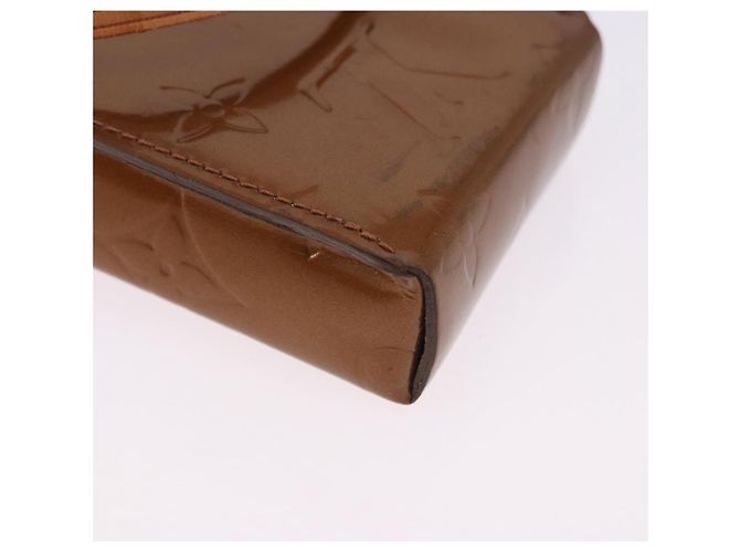 LOUIS VUITTON Monogram Vernis Walker Wallet Bronze M91154 LV Auth bs36810 Bronce - vista 15