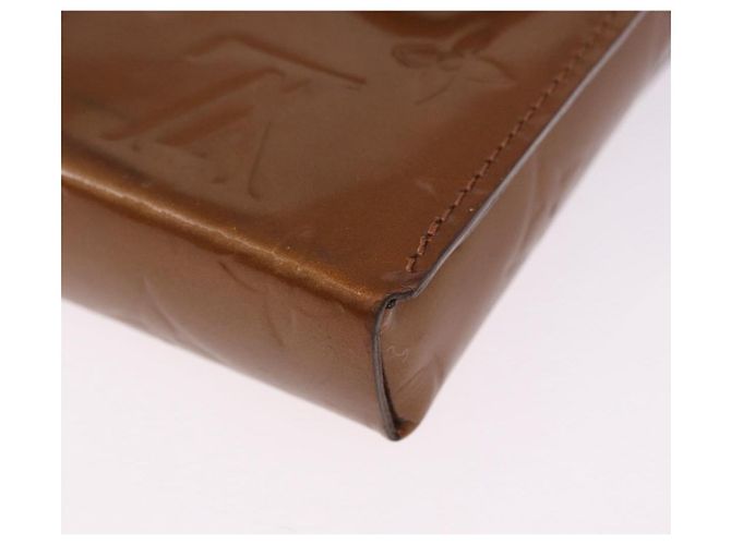 LOUIS VUITTON Monogram Vernis Walker Wallet Bronze M91154 LV Auth bs36810 Bronce - vista 16