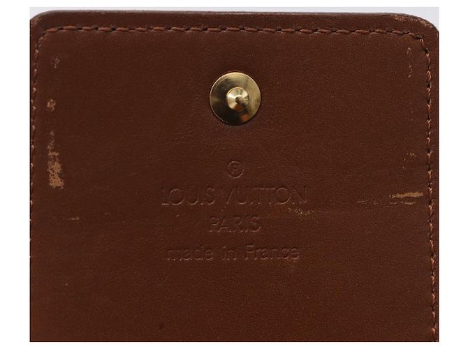 LOUIS VUITTON Monogram Vernis Walker Wallet Bronze M91154 LV Auth bs36810 Bronce - vista 18