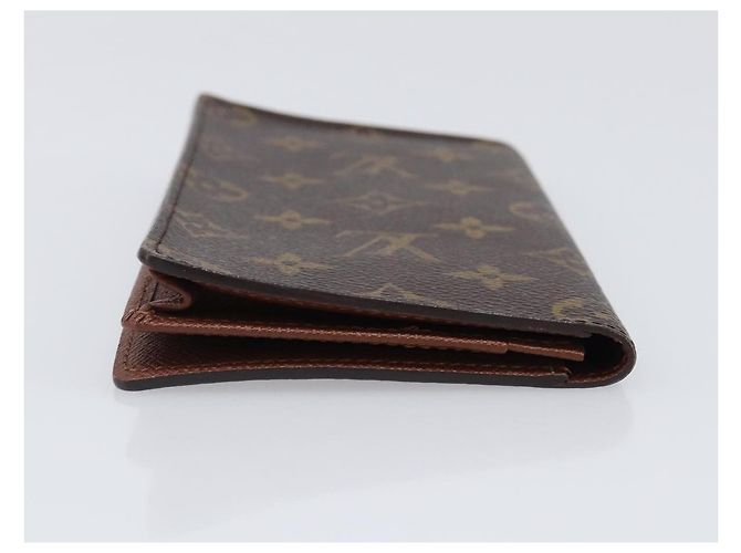 LOUIS VUITTON Monogram Porte Cartes Credit Billfold Wallet M60825 LV Auth 203646 Monograma - vista 5