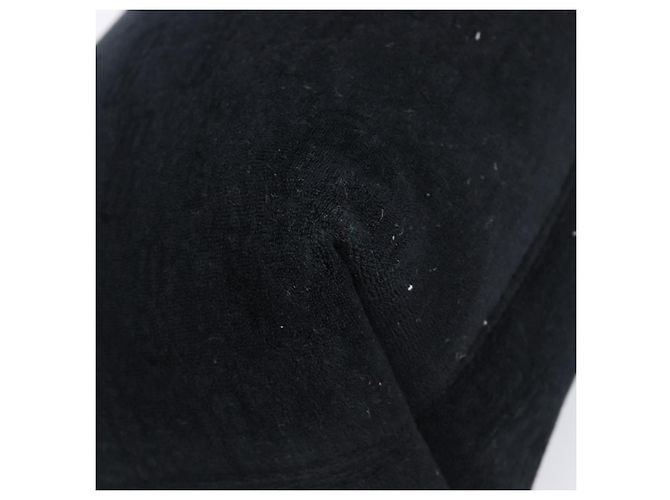 Borsa a Pochette BALENCIAGA Pile Black Silver Auth 203606A Nero Argento - vista 16